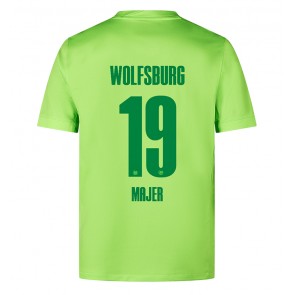 Wolfsburg Lovro Majer #19 Domácí Dres 2024-25 Krátký Rukáv